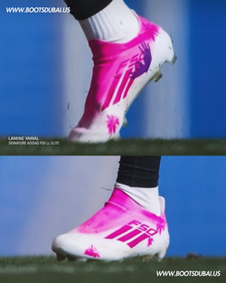 Image of Custom F50 Yamal Boots – A Tribute to Lamine Yamal's Phenomenal Rise