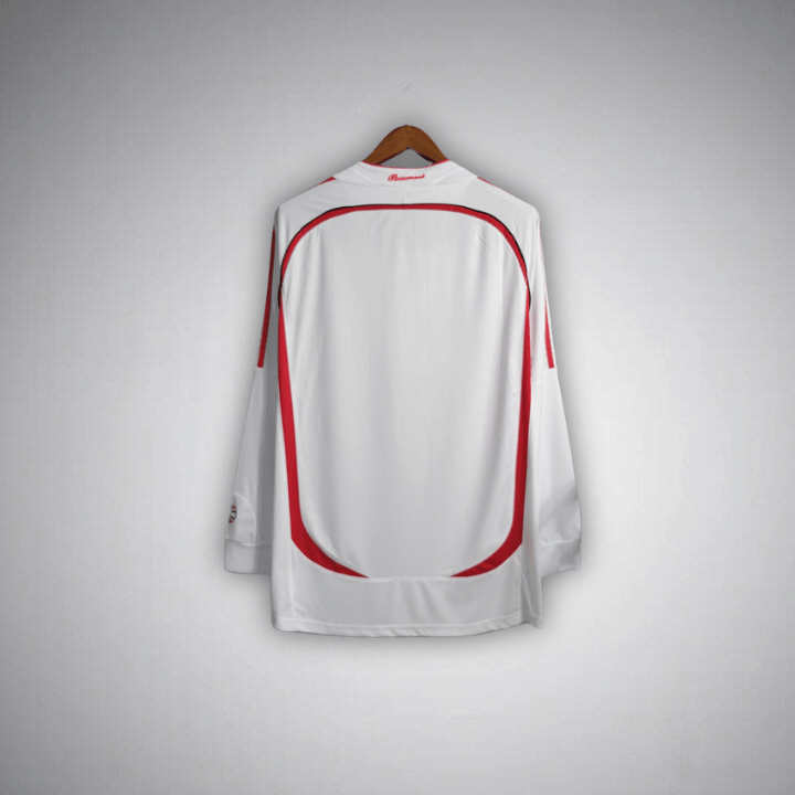 Image of 06/07 AC Milan Away Premium Long Sleeve Kit - Premium Quality Jersey at FootballPrestige.com