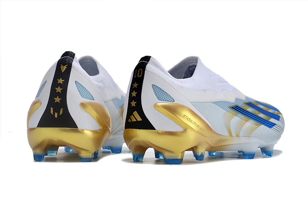 Image of Adidas X CrazyFast.1 Laceless FG Lionel Messi