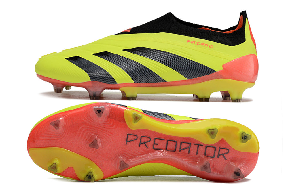 Image of Adidas Predator Energy Citrus Elite Laceless FG