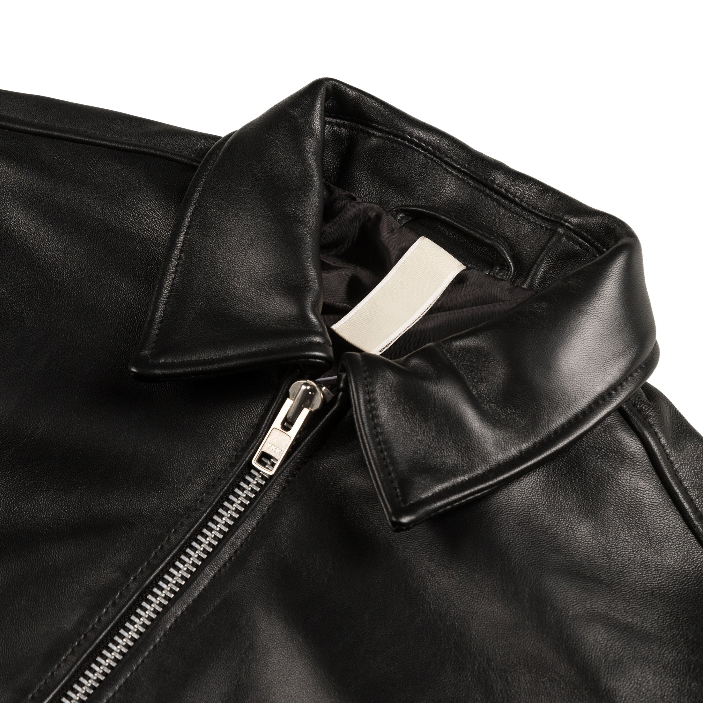 Image of Sunflower Short Leather Jacket