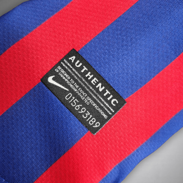 Image of 11/12 FC Barcelona Long Sleeve Home Kit - Premium Quality Jersey at FootballPrestige.com