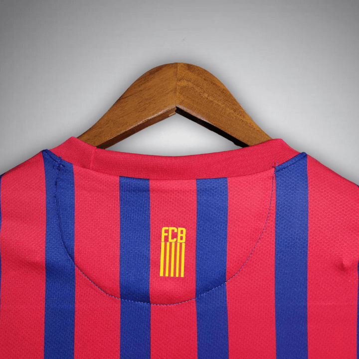Image of 11/12 FC Barcelona Long Sleeve Home Kit - Premium Quality Jersey at FootballPrestige.com