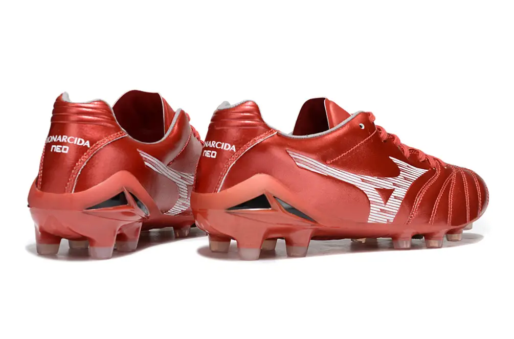 Image of MIZUNO Mizuno Morelia Neo IV Elite FG Passion Red Pack - Soccer Shoes Soccer Shoe