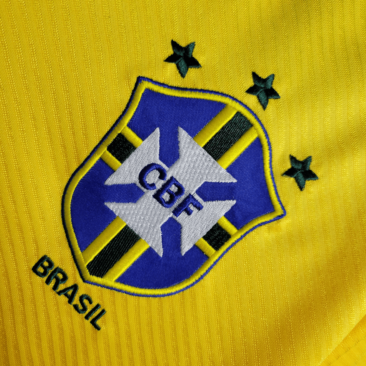 Image of 1994 Brazil Home Kit - Premium Quality Jersey at FootballPrestige.com