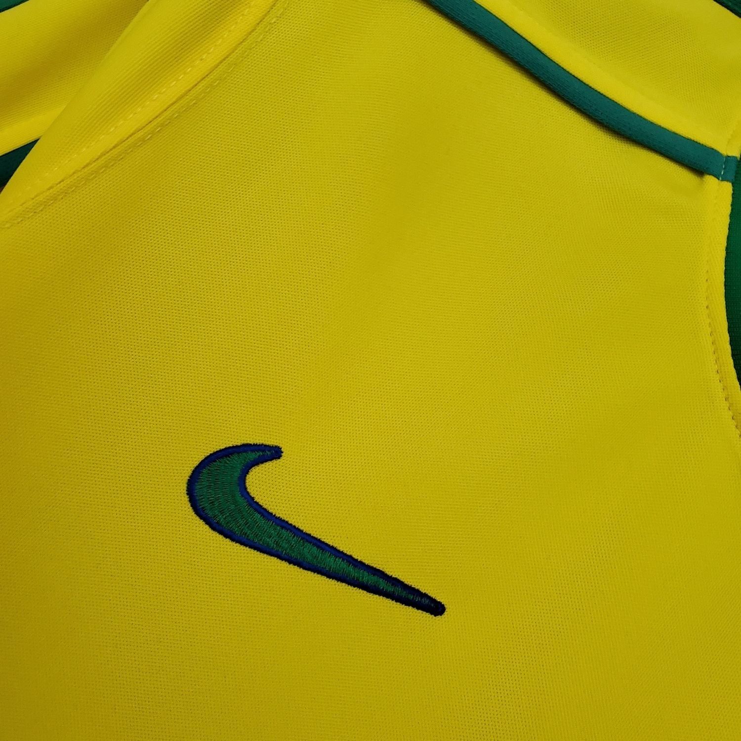 Image of 1998 Brazil Home Kit - Premium Quality Jersey at FootballPrestige.com