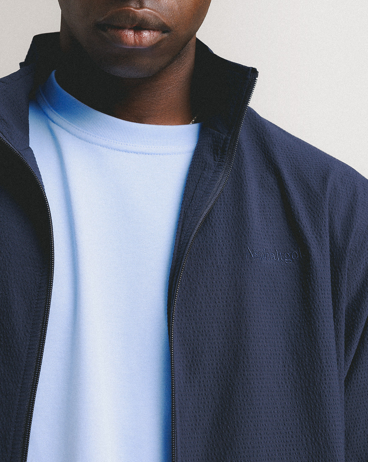 Image of Asphaltgold Summer Essential Track Jacket onfeet