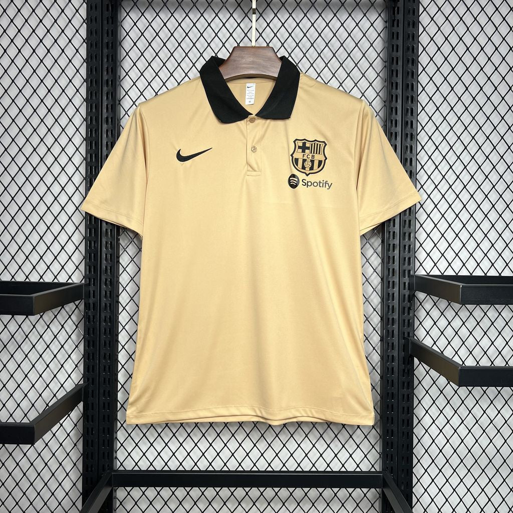 Barcelona 2024/25 Polo Khaki