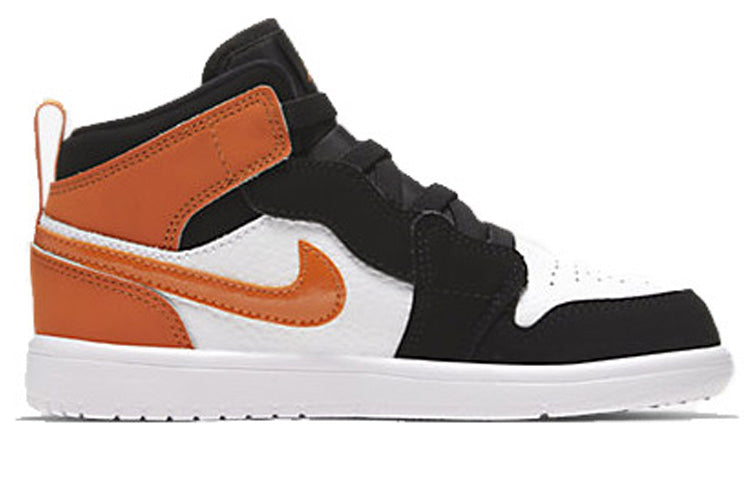 (PS) Air Jordan 1 MID ALT 'Black Orange' AR6351-058