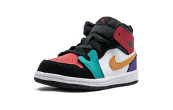 Image of (TD) Air Jordan 1 Mid 'Multi-Color' 640735-125