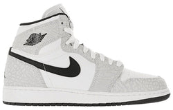 Image of (GS) Air Jordan 1 Retro High Premium 'White Black' 838850-106