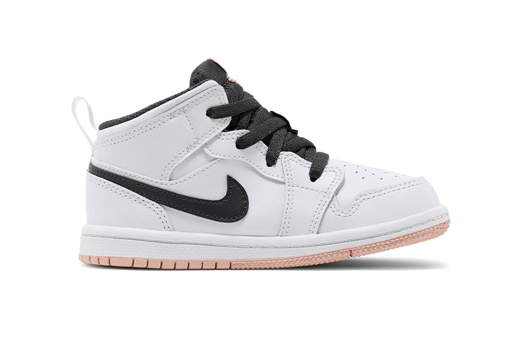 (TD) Air Jordan 1 Mid 'White Arctic Orange' 640735-180