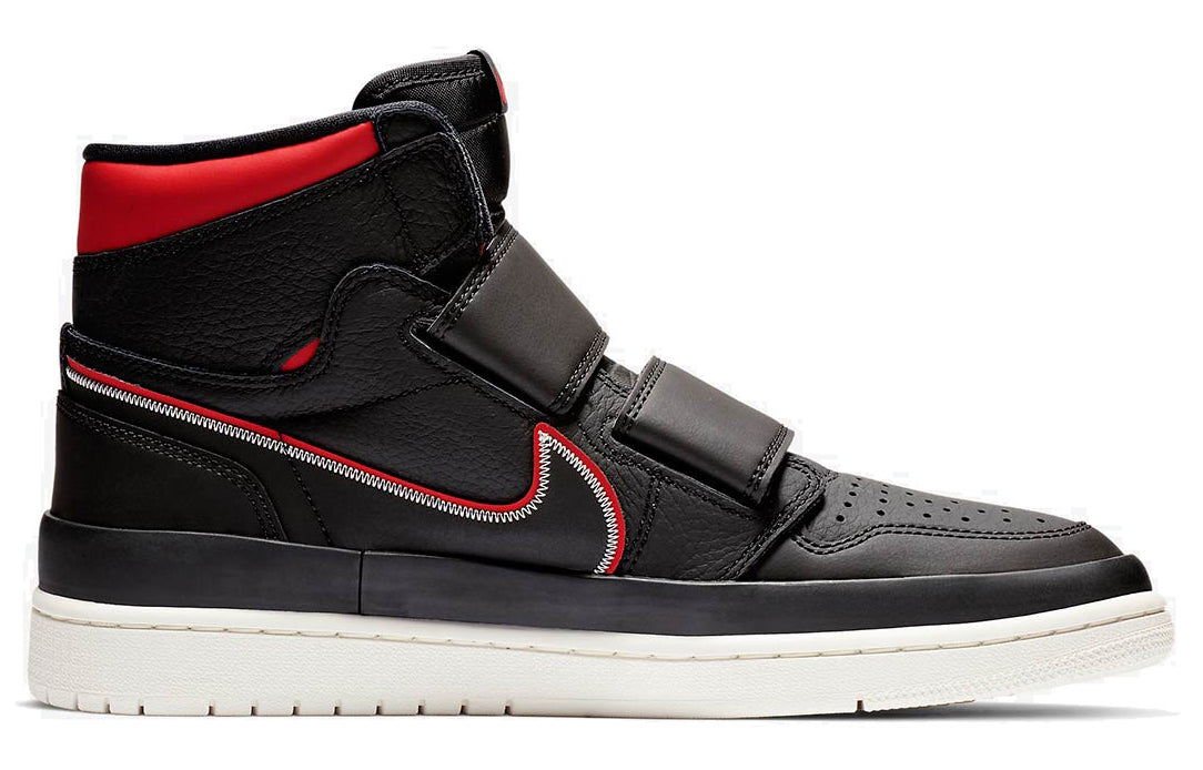 Image of Air Jordan 1 Retro High Double Strap 'Black Red' AQ7924-016
