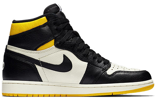 Image of Air Jordan 1 Retro High OG NRG 'Not For Resale Yellow' 861428-107