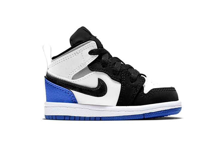 (TD) Air Jordan 1 Mid SE 'Royal Black Toe' BQ6933-102