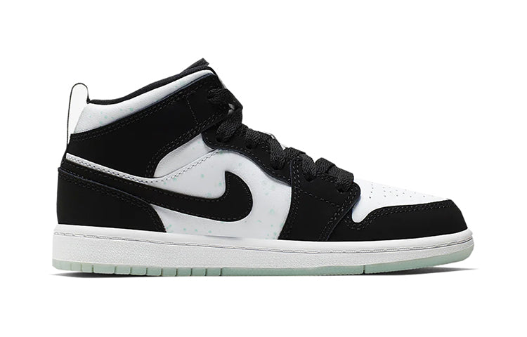 (PS) Air Jordan 1 Mid SE 'Glow in the Dark Panda' BQ6932-103