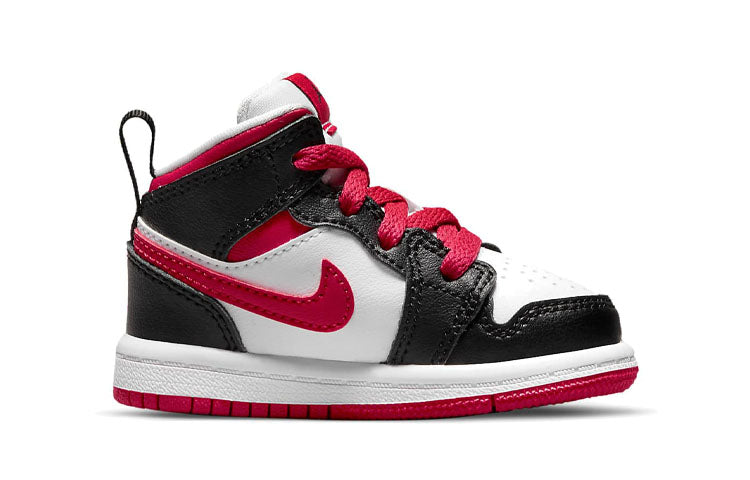 (TD) Air Jordan 1 Mid 'White Very Berry' 640735-016