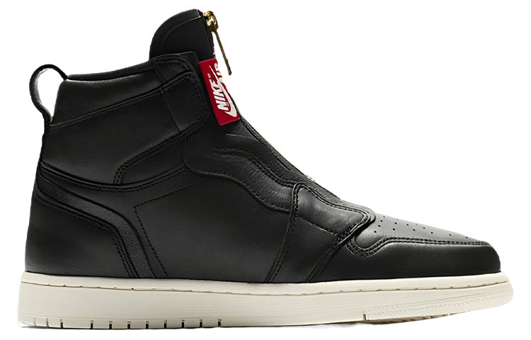 (WMNS) Air Jordan 1 Retro High Zip 'Black Sail' AQ3742-016