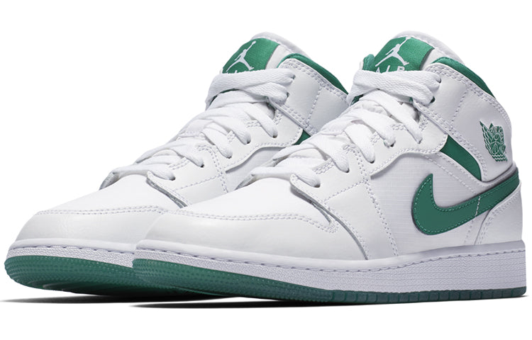 (GS) Air Jordan 1 Mid SE GC 'White Mystic Green' CD6760-103