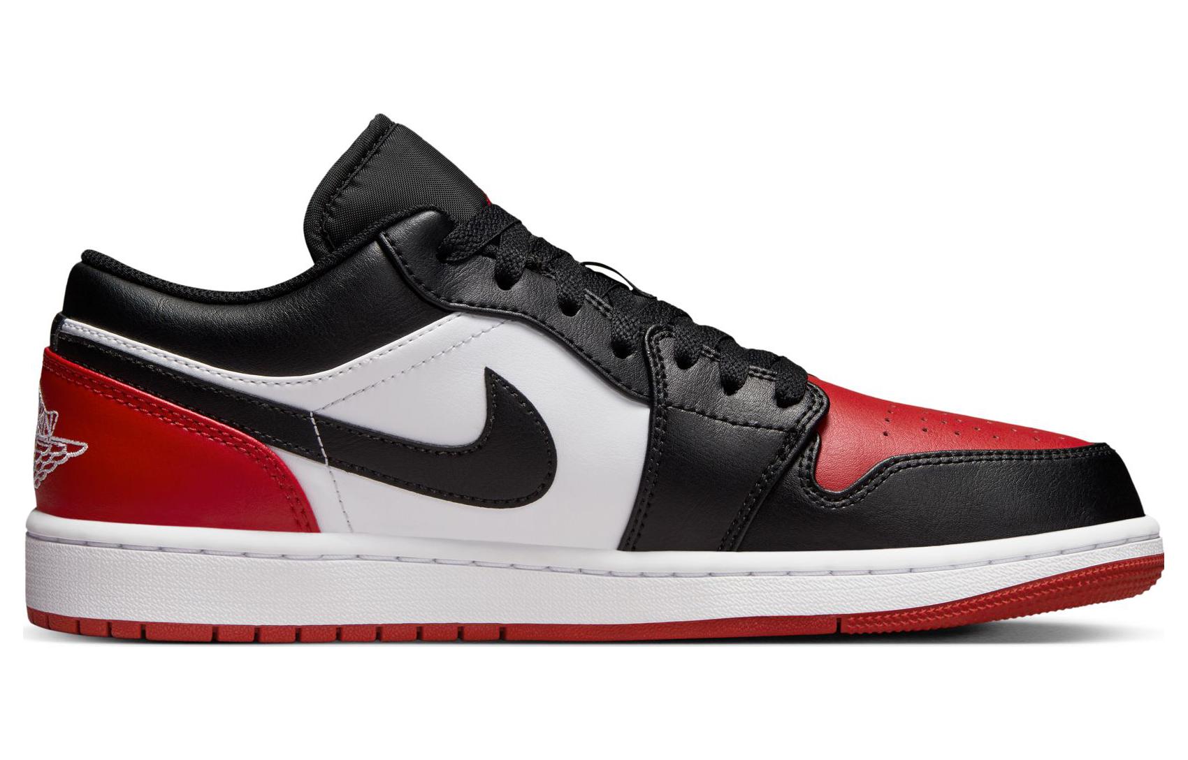 Image of ⚡️Air Jordan 1 Low 'Bred Toe' 553558-161