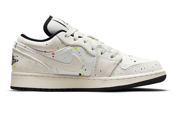 (GS) Air Jordan 1 Low SE 'Paint Splatter' DH3295-100