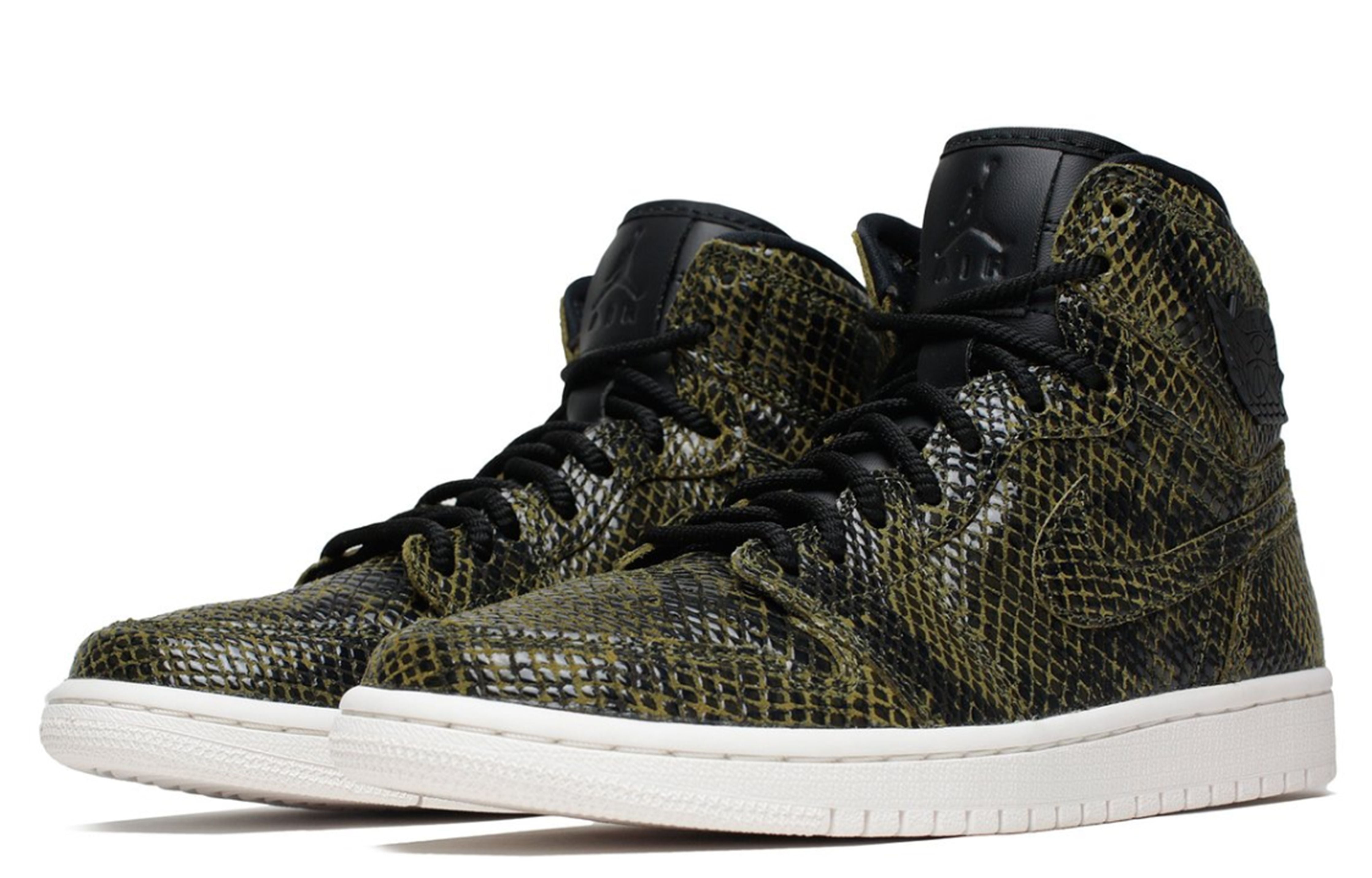 (WMNS) Air Jordan 1 Retro High Premium 'Snakeskin' AH7389-302