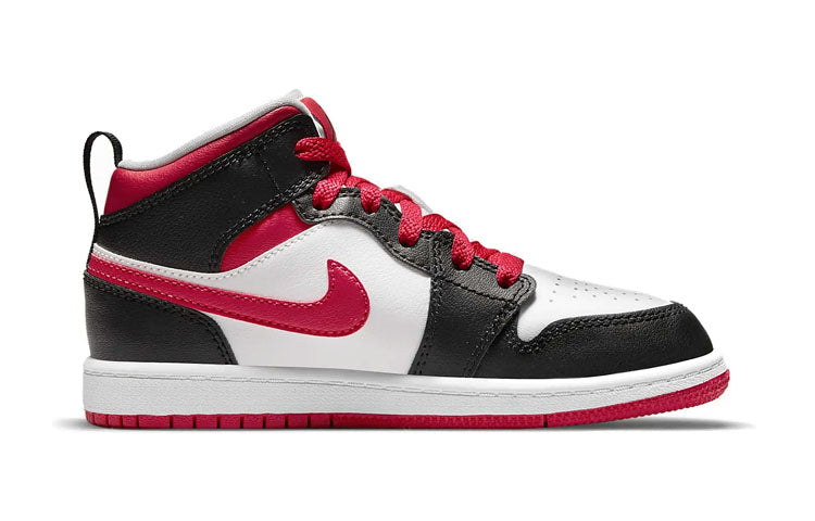 (PS) Air Jordan 1 Mid 'White Very Berry' 640734-016