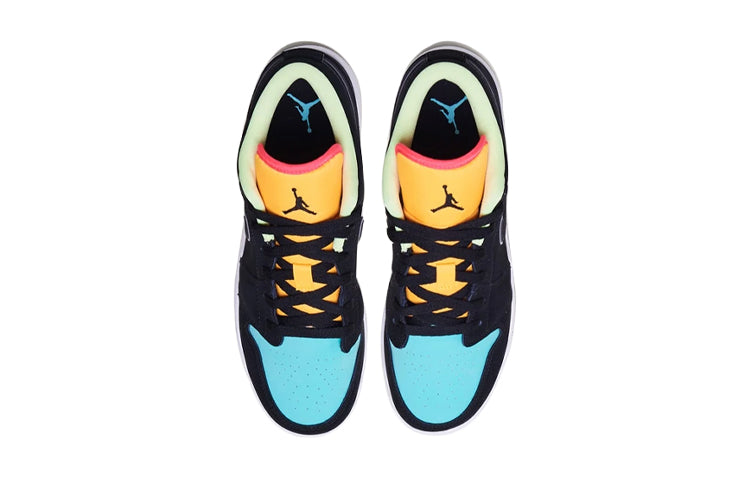 Image of (GS) Air Jordan 1 Low SE 'Aurora Green' CV9844-013