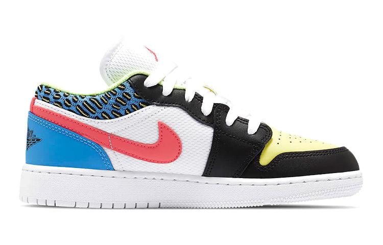 (GS) Air Jordan 1 Low 'Funky Patterns' DH5927-006