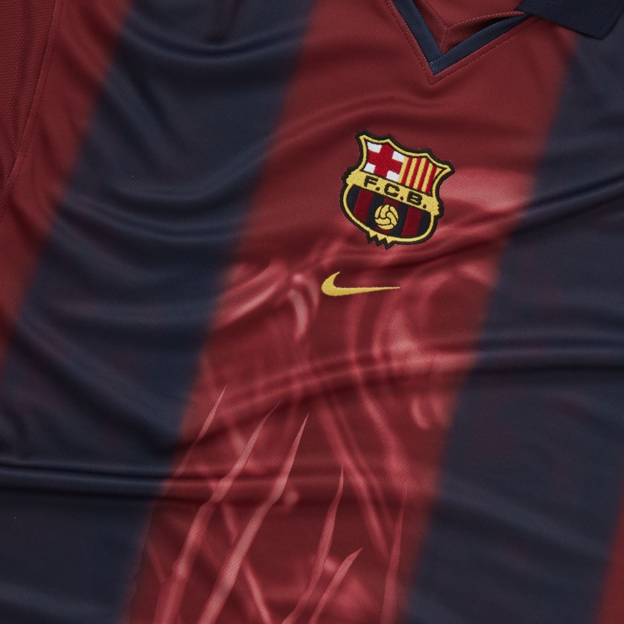 Image of 2000/01 FC Barcelona Retro x Cactus Jack Limited Edition Home Kit - Premium Quality Jersey at FootballPrestige.com