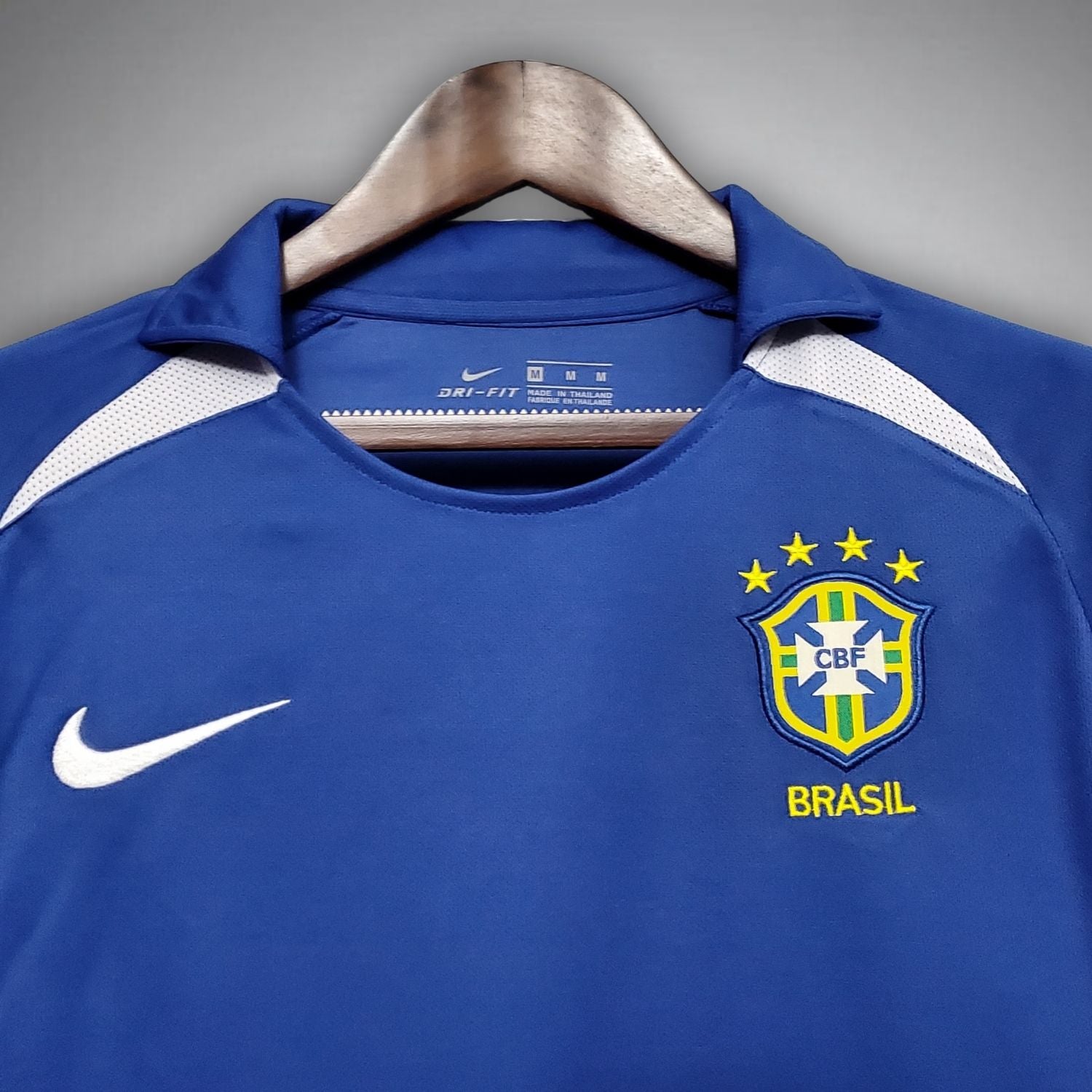 Image of 2002 Brazil Away Kit - Premium Quality Jersey at FootballPrestige.com