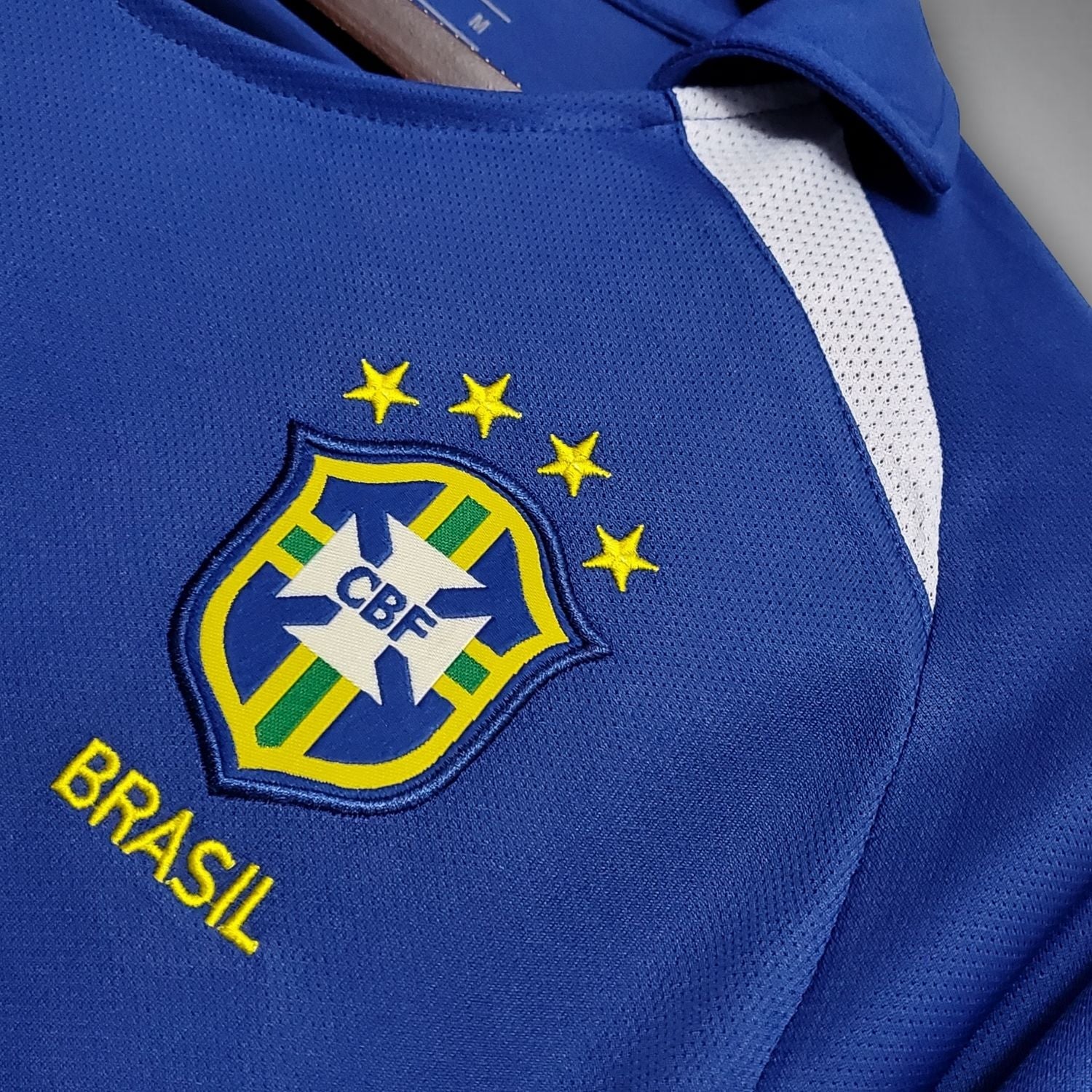 Image of 2002 Brazil Away Kit - Premium Quality Jersey at FootballPrestige.com