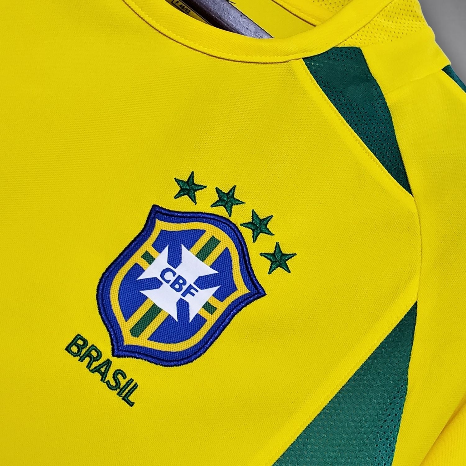 Image of 2002 Brazil Home Kit - Premium Quality Jersey at FootballPrestige.com