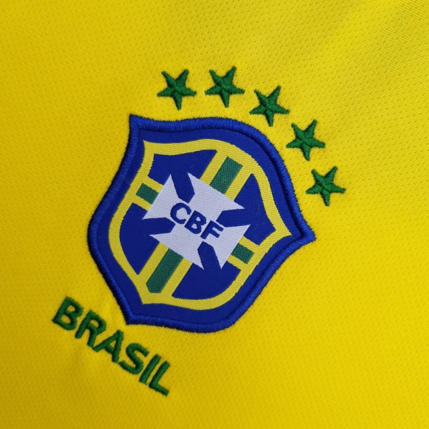 Image of 2004 Brazil Home Kit - Premium Quality Jersey at FootballPrestige.com