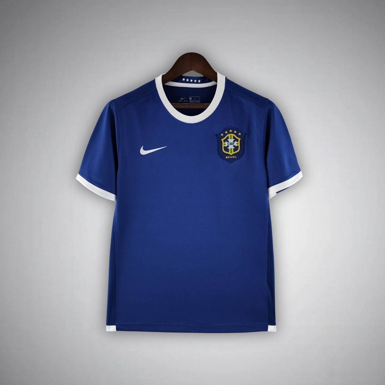 Image of 2006 Brazil Away Kit - Premium Quality Jersey at FootballPrestige.com