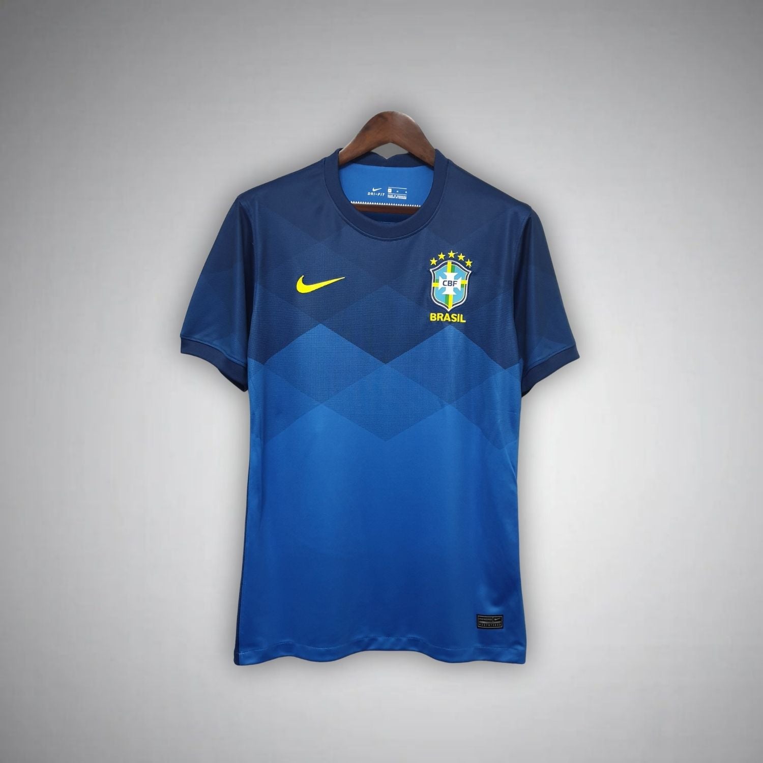 Image of 2020 Brazil Away Kit - Premium Quality Jersey at FootballPrestige.com