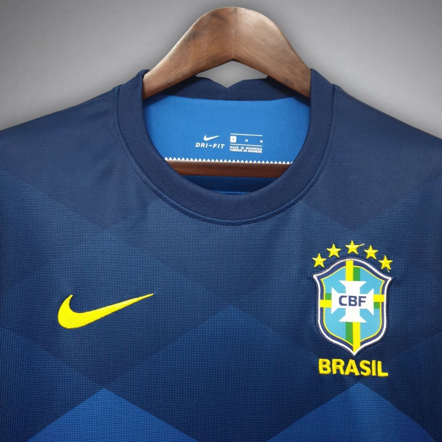 Image of 2020 Brazil Away Kit - Premium Quality Jersey at FootballPrestige.com