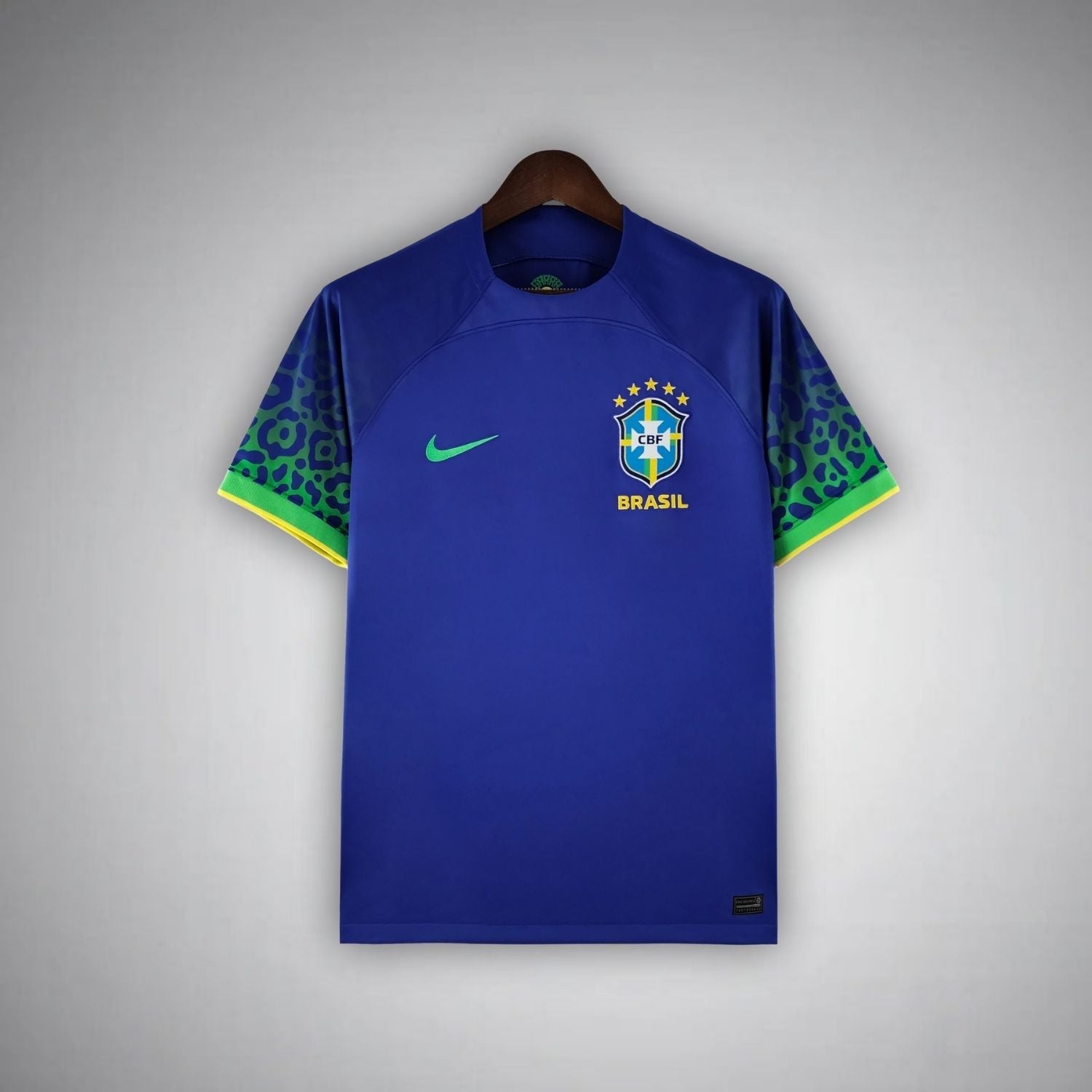 Image of 2022 Brazil Away Kit - Premium Quality Jersey at FootballPrestige.com