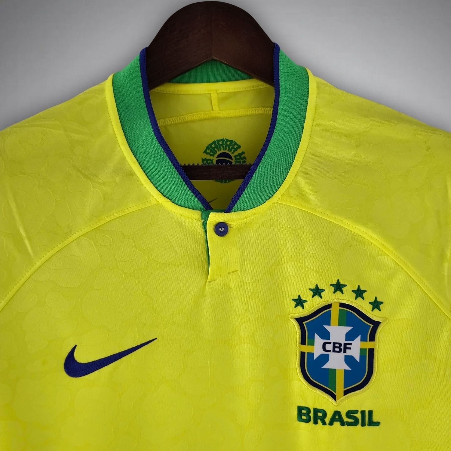 Image of 2022 Brazil Home Kit - Premium Quality Jersey at FootballPrestige.com
