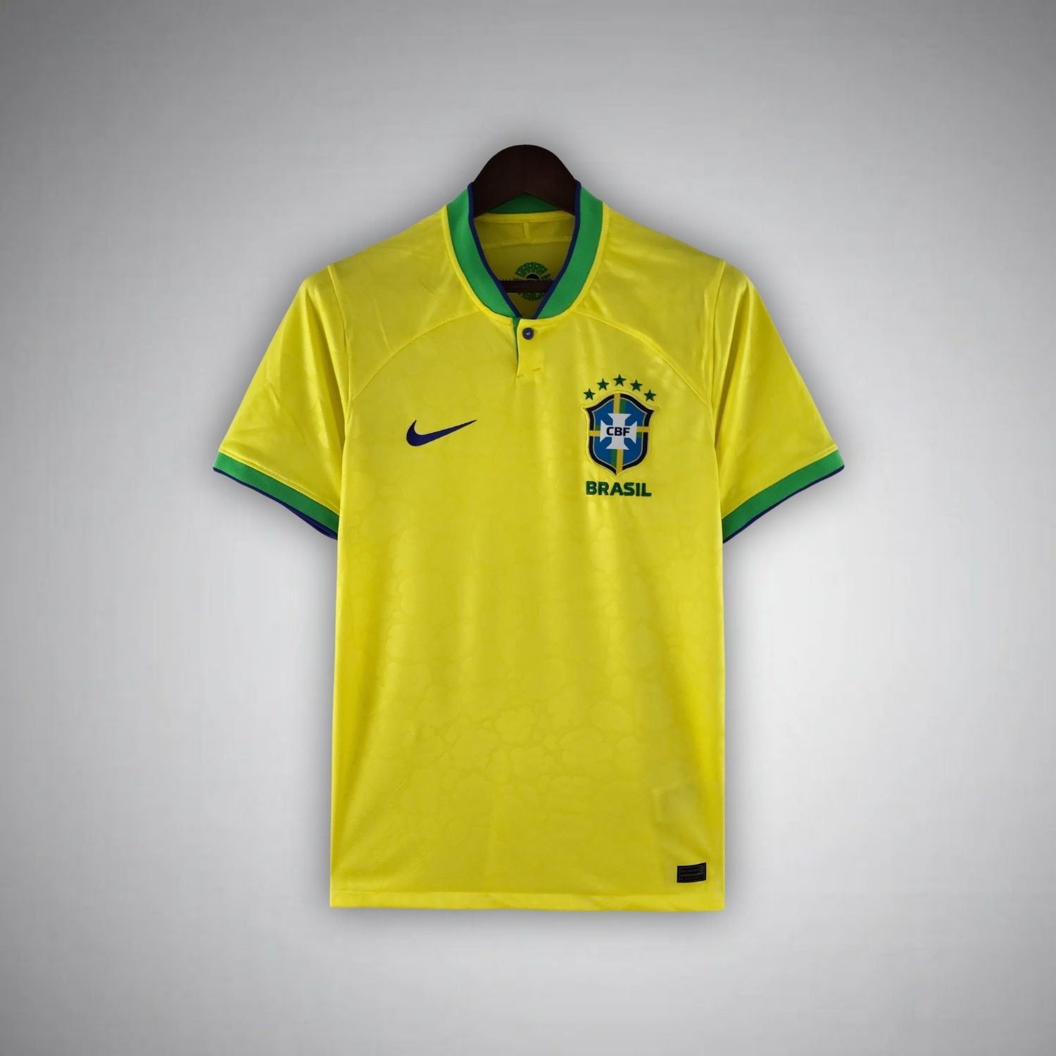 Image of 2022 Brazil Home Kit - Premium Quality Jersey at FootballPrestige.com