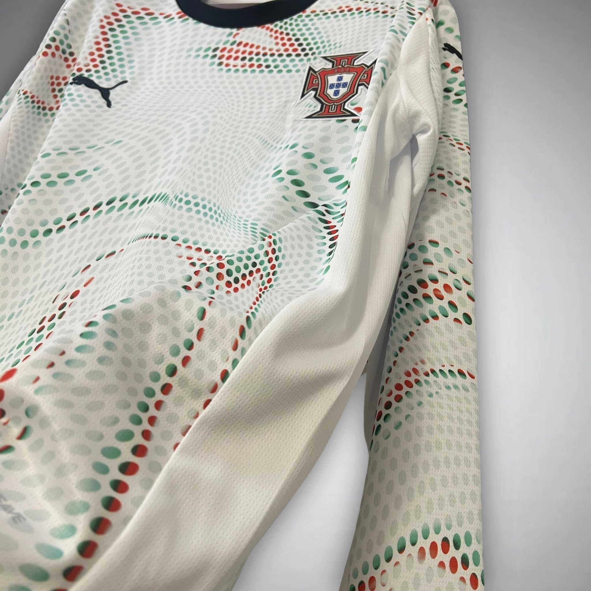Image of 2025 Portugal Away Long Sleeve Kit - Premium Quality Jersey at FootballPrestige.com