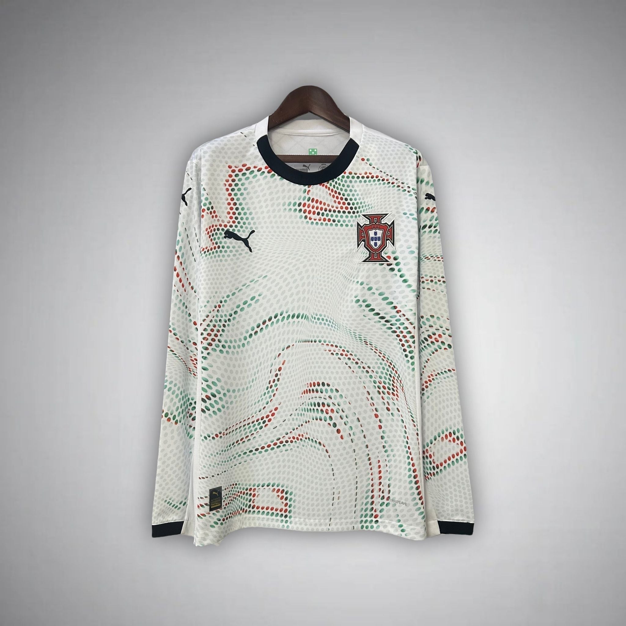 Image of 2025 Portugal Away Long Sleeve Kit - Premium Quality Jersey at FootballPrestige.com