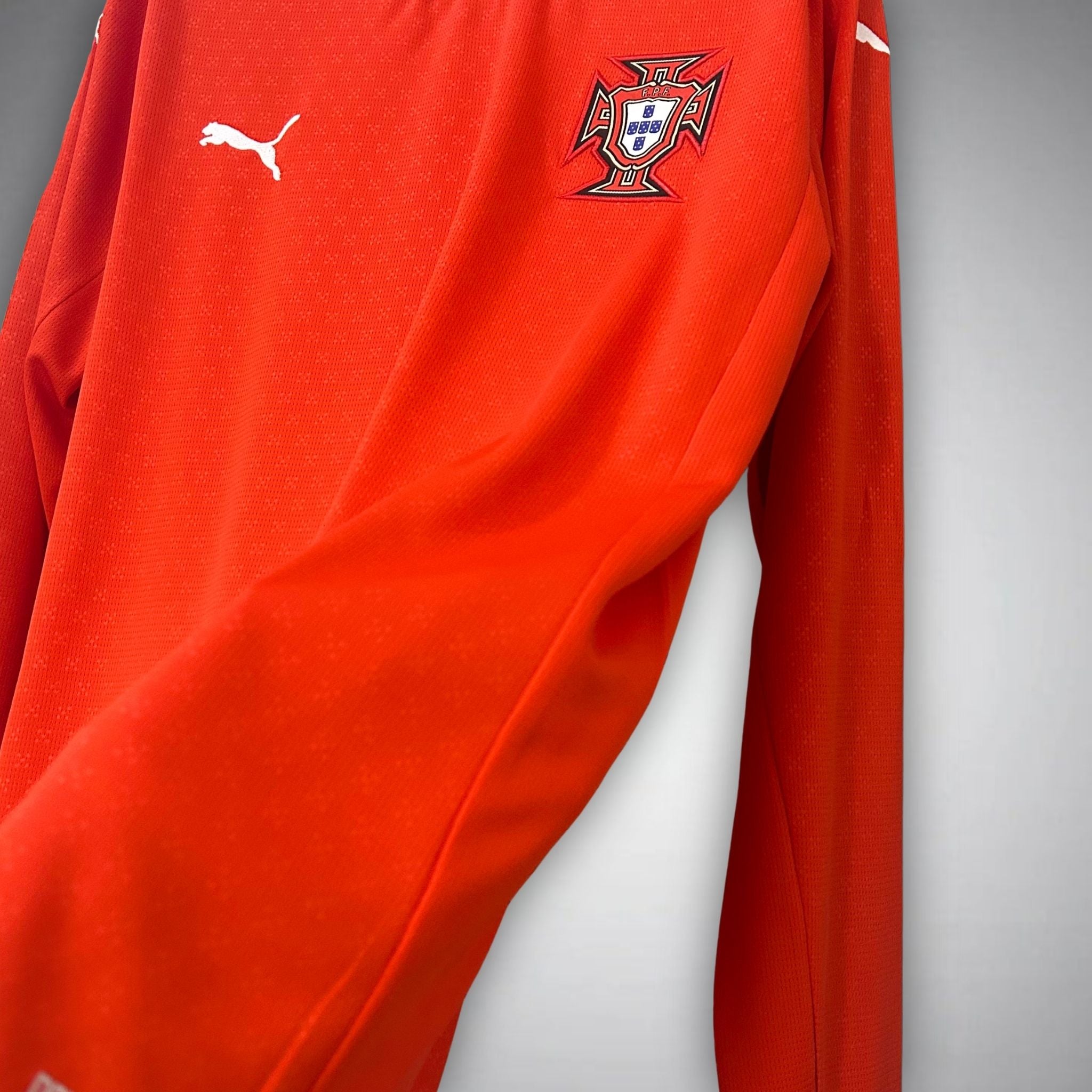 Image of 2025 Portugal Home Long Sleeve Kit - Premium Quality Jersey at FootballPrestige.com