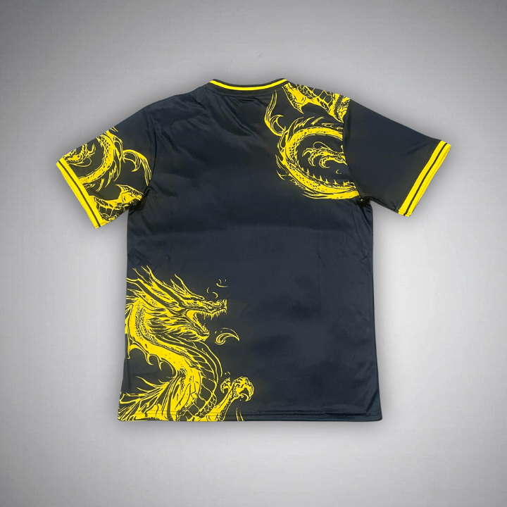 2025 Real Madrid "Golden Falkor" Premium Kit - Premium Quality Jersey at FootballPrestige.com