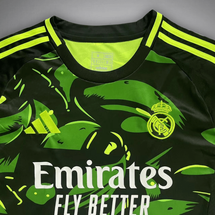 Image of 2025 Real Madrid x Ninja Turtles Premium Kit - Premium Quality Jersey at FootballPrestige.com