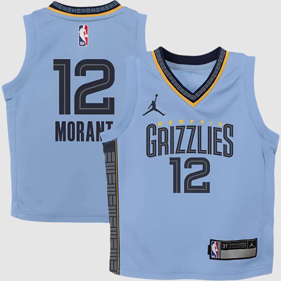 Image of Ja Morant Memphis Grizzlies 2024 Statement Edition Boys NBA Jersey