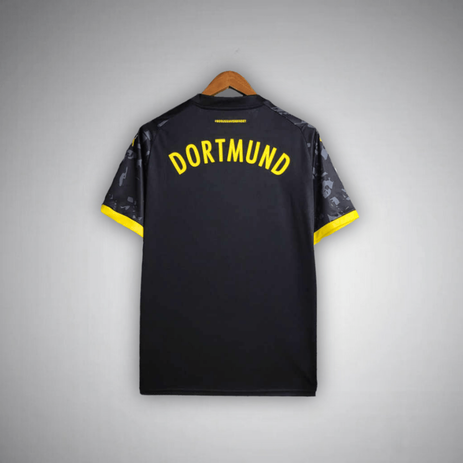 Image of 23/24 Borussia Dortmund Away Kit - Premium Quality Jersey at FootballPrestige.com