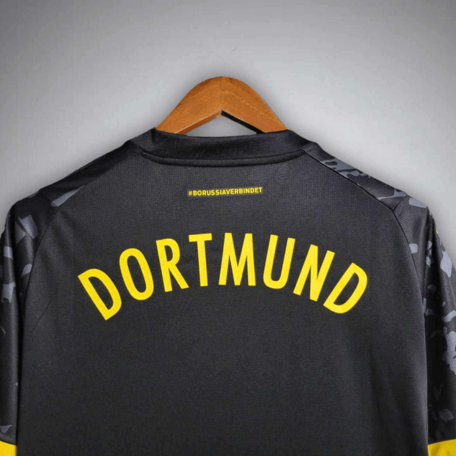 Image of 23/24 Borussia Dortmund Away Kit - Premium Quality Jersey at FootballPrestige.com