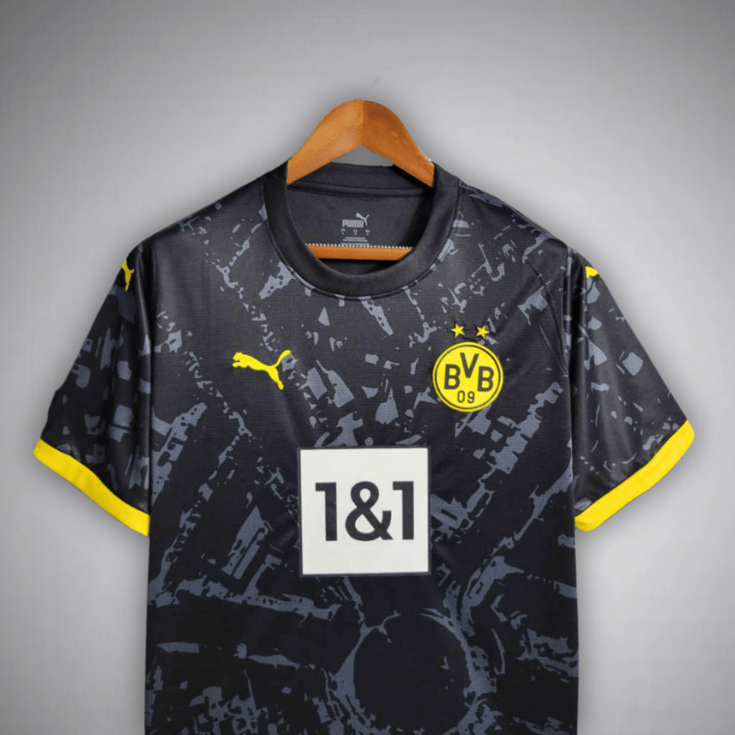 Image of 23/24 Borussia Dortmund Away Kit - Premium Quality Jersey at FootballPrestige.com