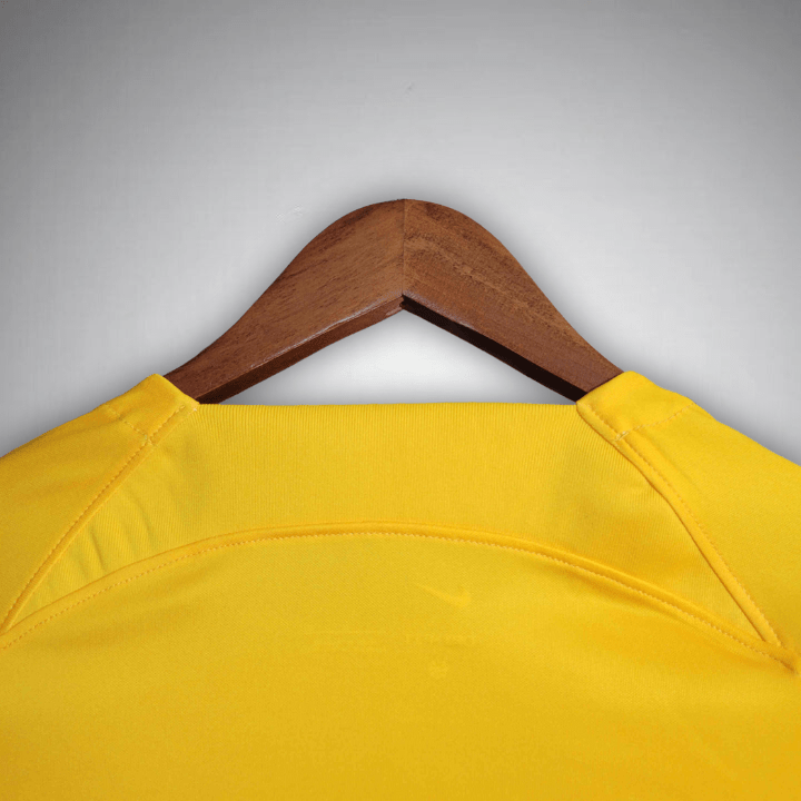 Image of 23/24 FC Barcelona Long Sleeve Away Kit - Premium Quality Jersey at FootballPrestige.com